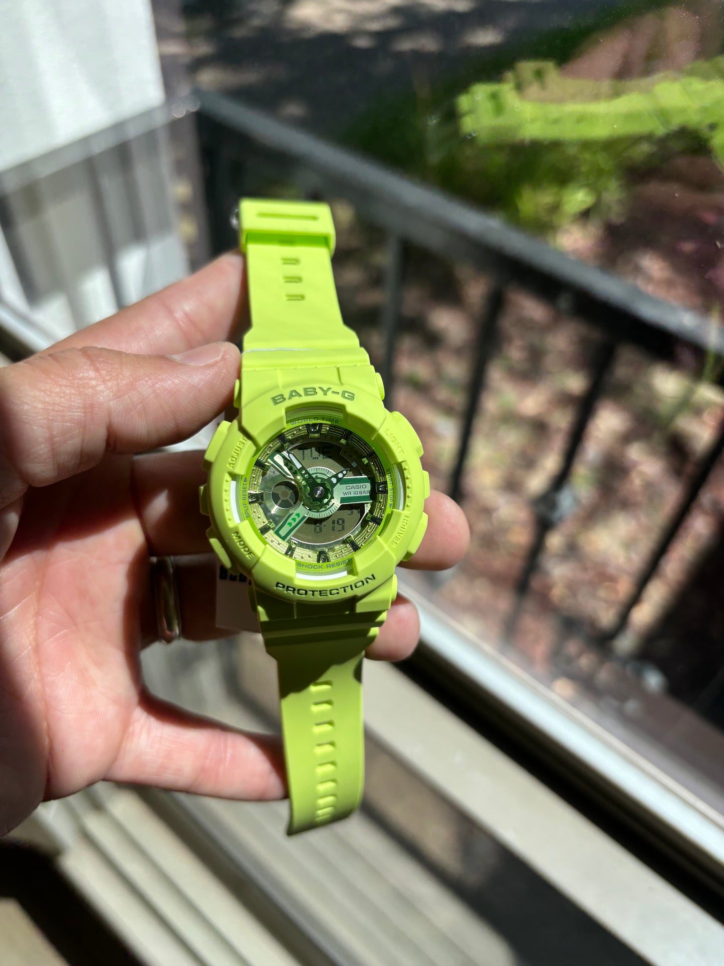 Casio BABY-G BA-110K-3A (Neon Green)