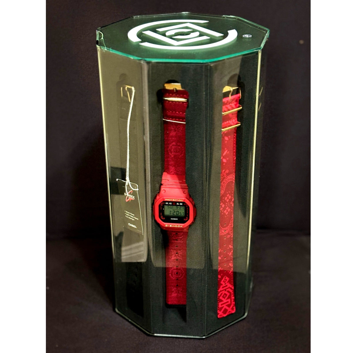 Casio G-Shock x CLOT DW-5600BBN Limited Edition Infinity 9 Strap Set NIBWT