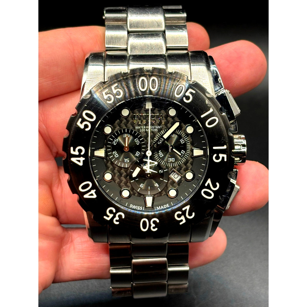 Invicta Reserve Sea Excursion 1957 Swiss Chronograph 52mm Men’s Watch