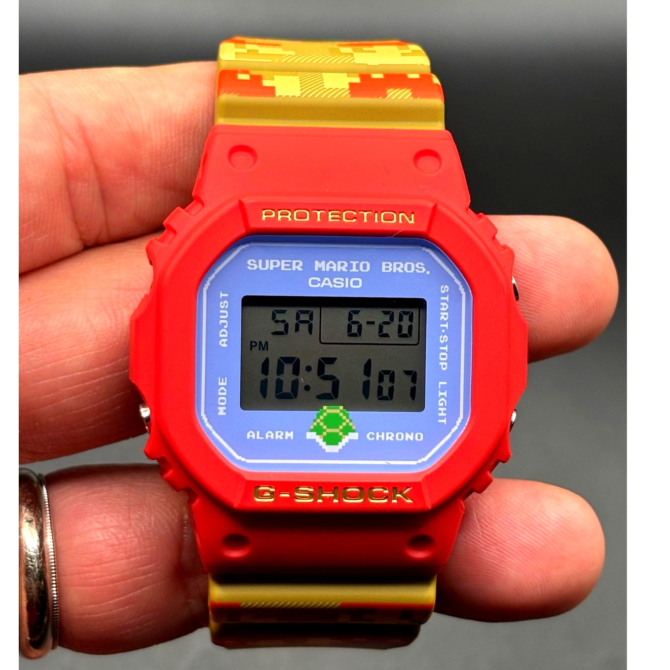Casio G-Shock DW5600SMB-4 Super Mario Bros Limited Edition Watch NIB