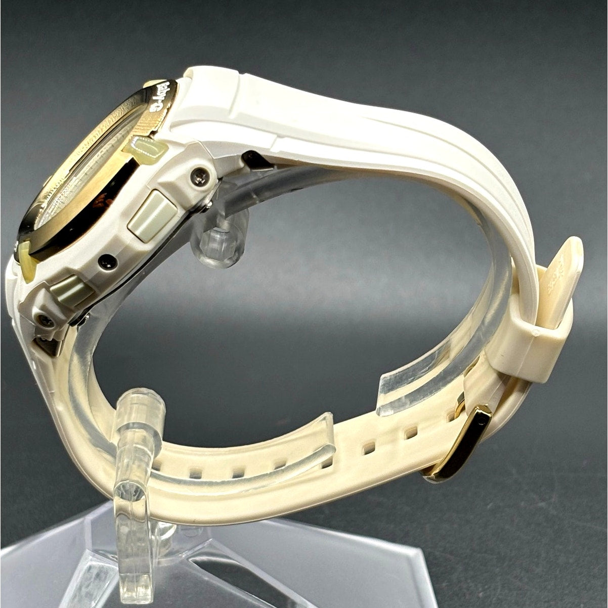 Casio Baby-G BG-70LV-7E LOV-06 Beige Gold Ana-Digi Display Watch Vintage
