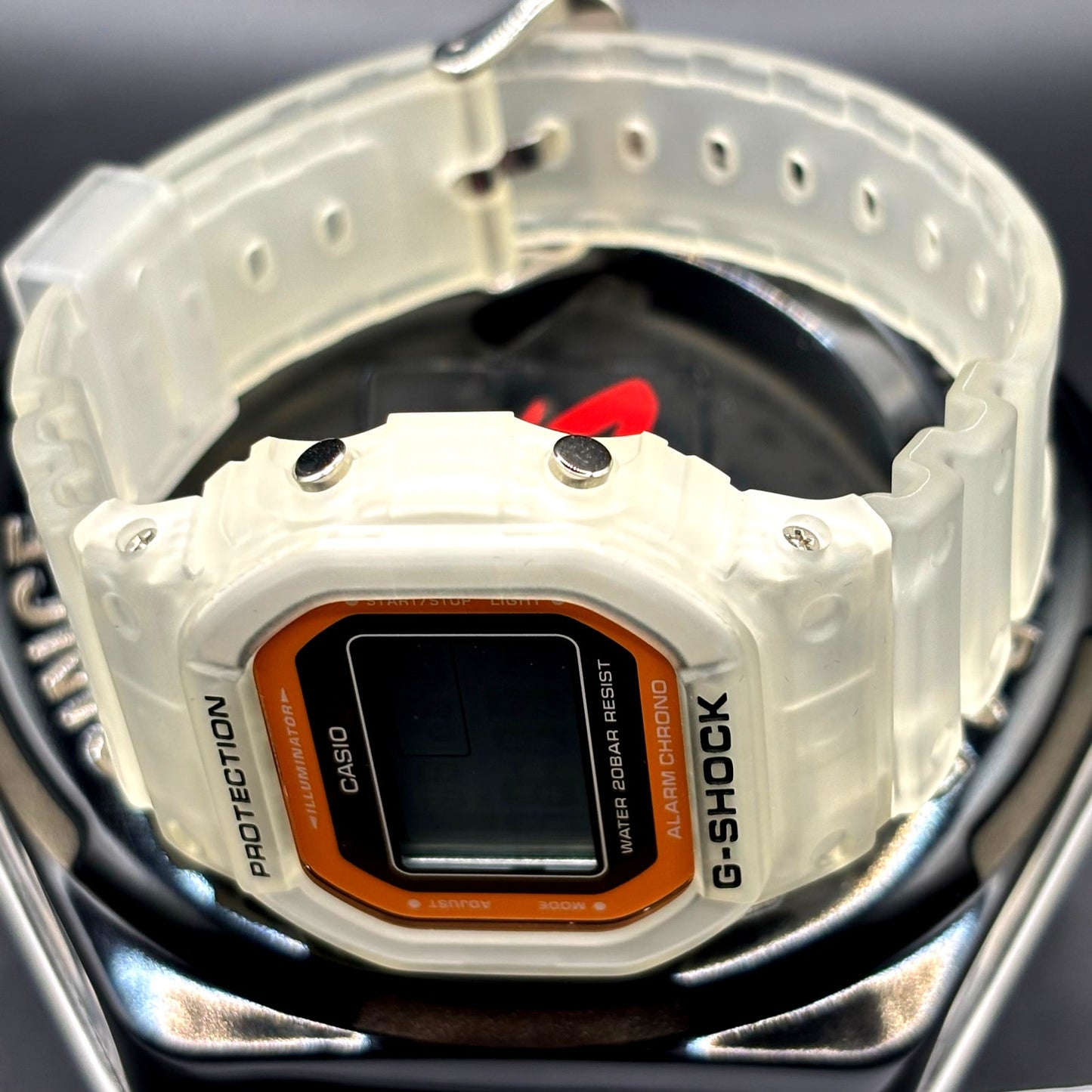 Casio G-Shock DW-5600LS-7 Color Skeleton Series Digital Translucent Watch NIB