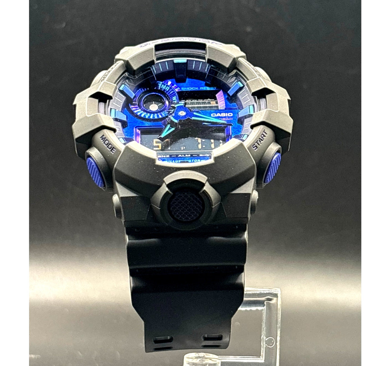 Casio G-Shock GA700VB-1A Virtual Blue Analog Digital Men’s Watch