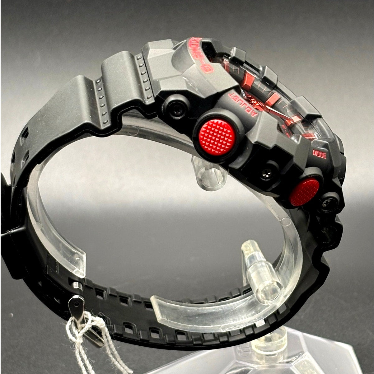 Casio G-Shock GA700BNR-1A Ignite Red Blackout 200M Men's Watch NWT
