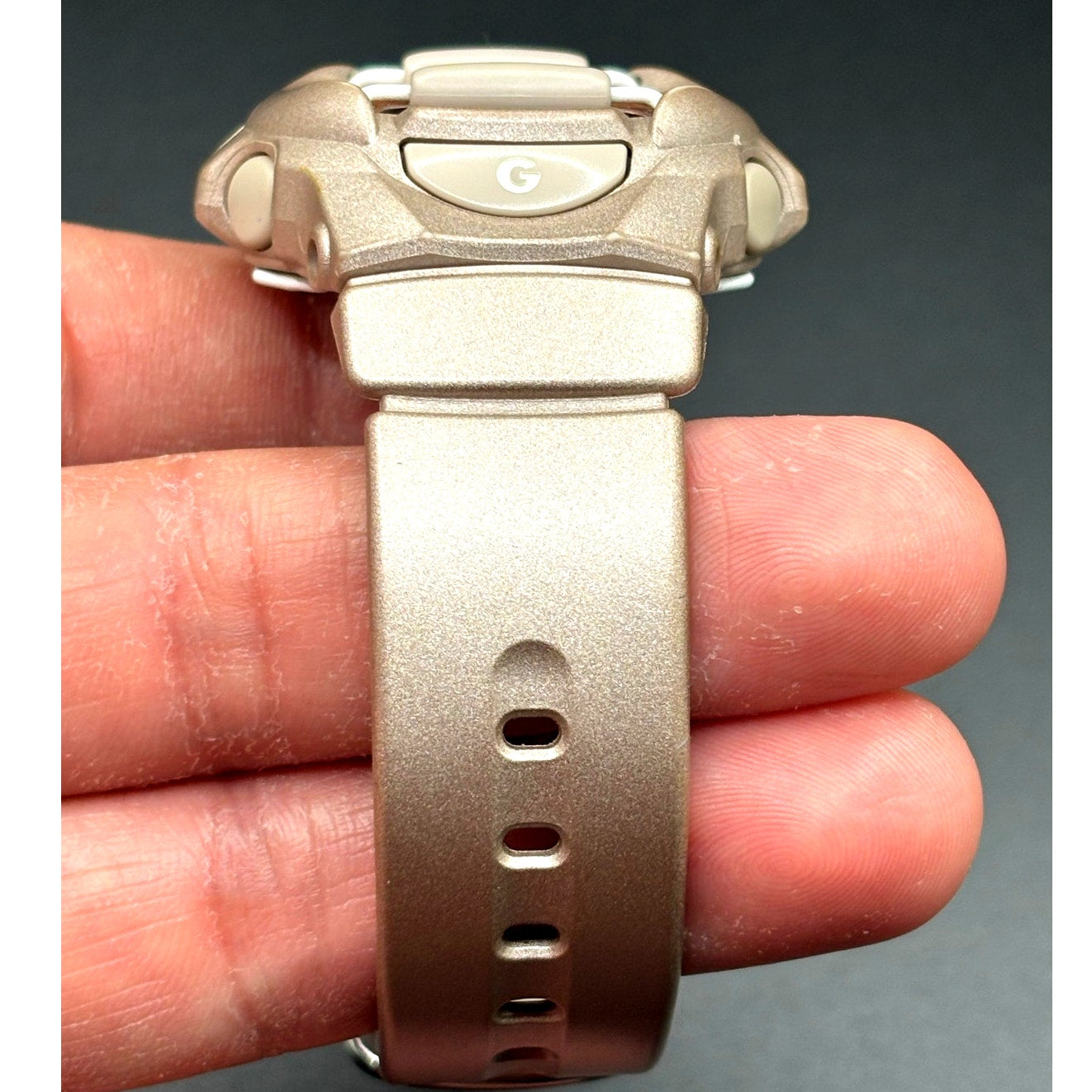 Casio Baby-G BG169G-4 Bronze Rose Gold Digital Women's Watch NIB Discontinued