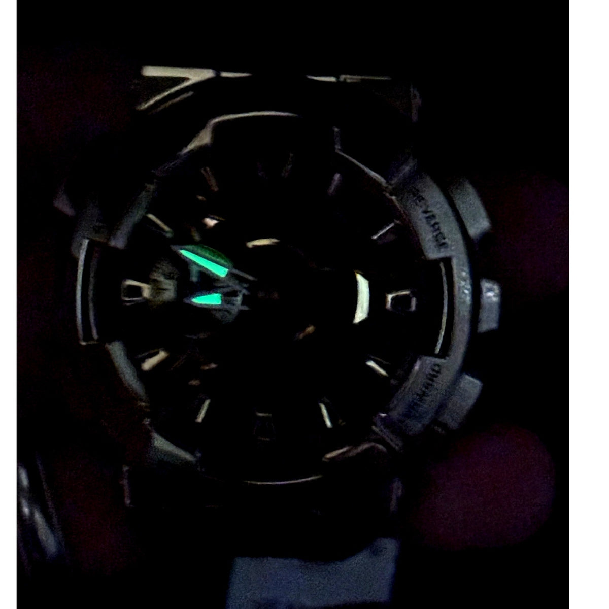 Casio G-Shock GM110G-1A9 Black Gold Metal Covered Analog Digital Watch NIBWT