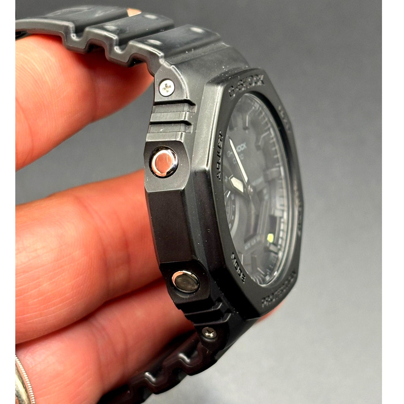Casio G-Shock GA2100-1A1 Monochrome Black Carbon Core Analog Digital Men’s Watch