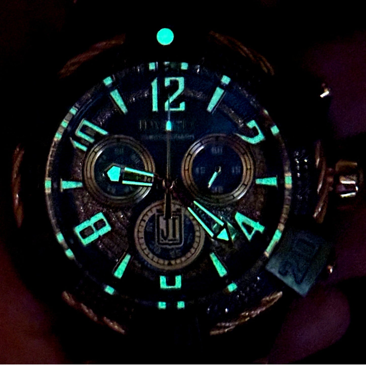 Invicta Jason Taylor Limited Edition 40440 Swiss Chronograph Diamond 52mm Watch