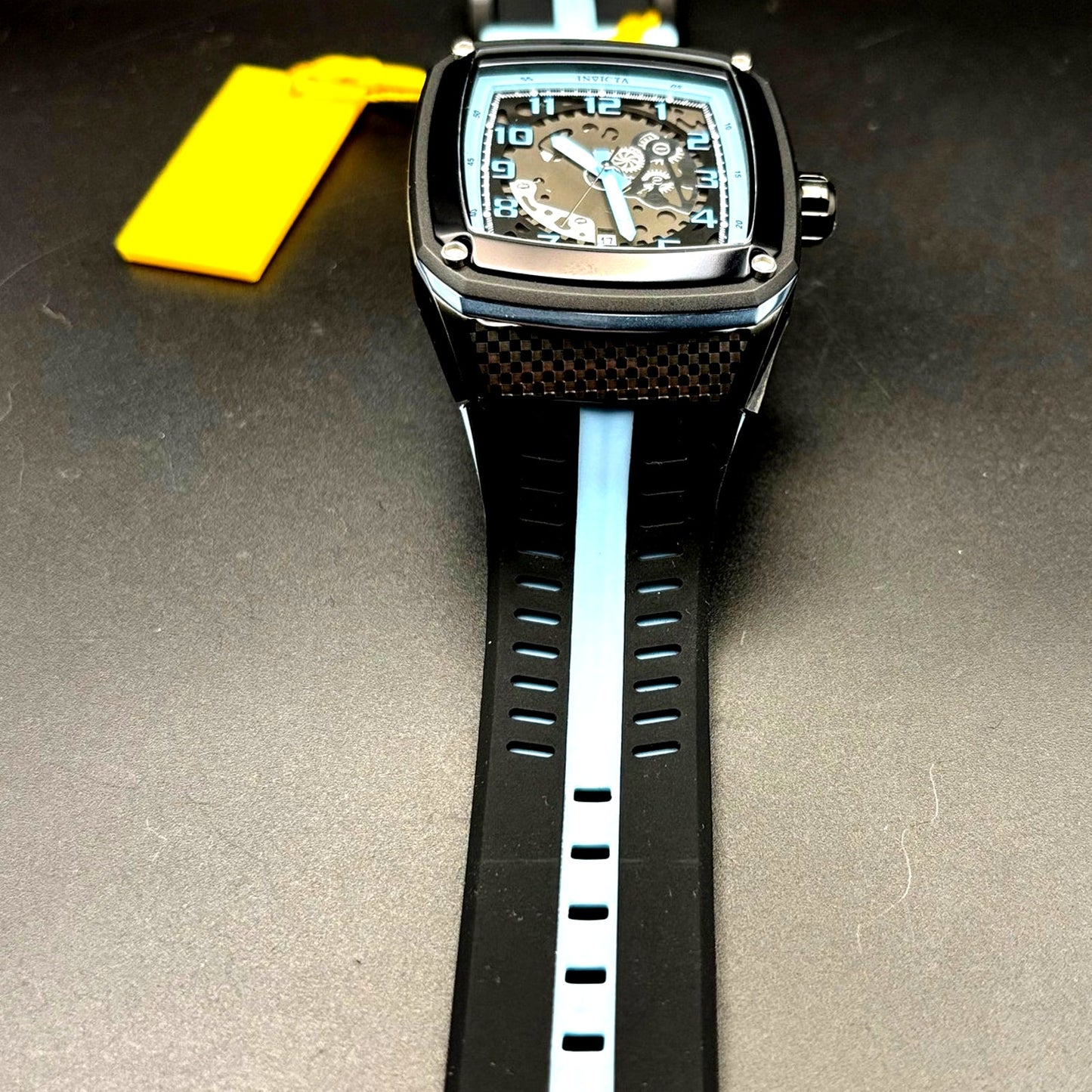 Invicta Racing JM Limited Edition 48066 Men’s Blue Black Silicone Watch NIBWT