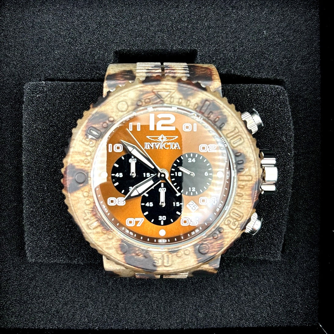 Invicta 48620 Pro Diver Werewolf Men's Stainless Steel Watch 52mm Aqua Plating
