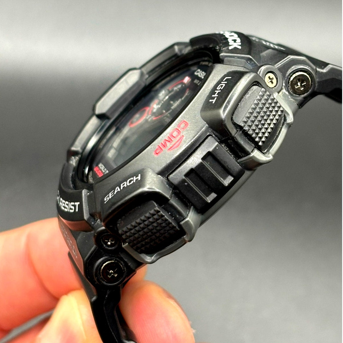 Casio G-Shock Mudman G9300-1 Tough Solar Twin Sensor Digital Men's Watch