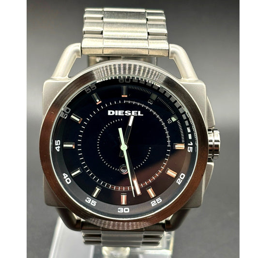 Diesel Descender DZ1579 Black Dial Stainless Steel Men’s Watch