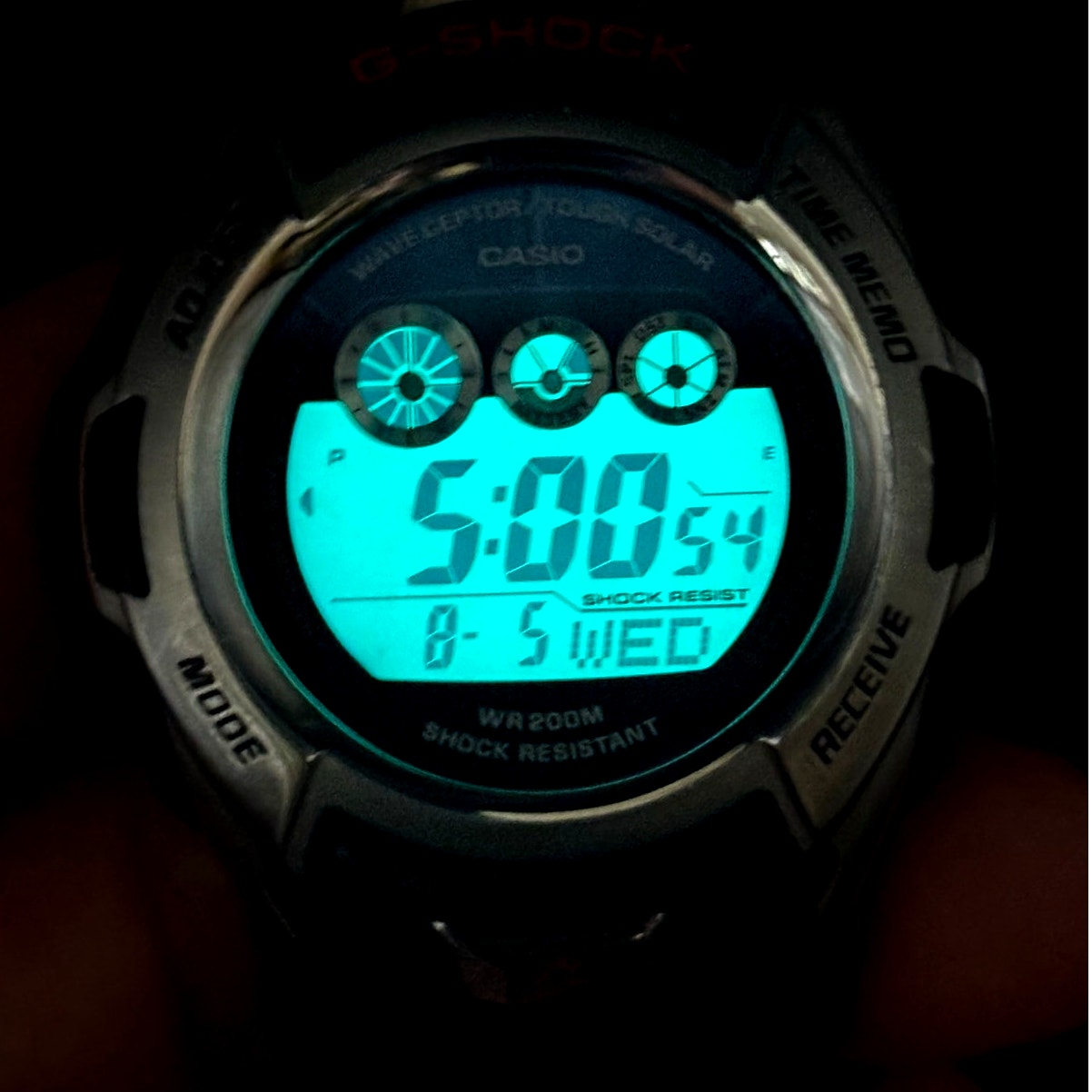 Casio G-Shock GW-500A Tough Solar Atomic Digital Watch Module 2688