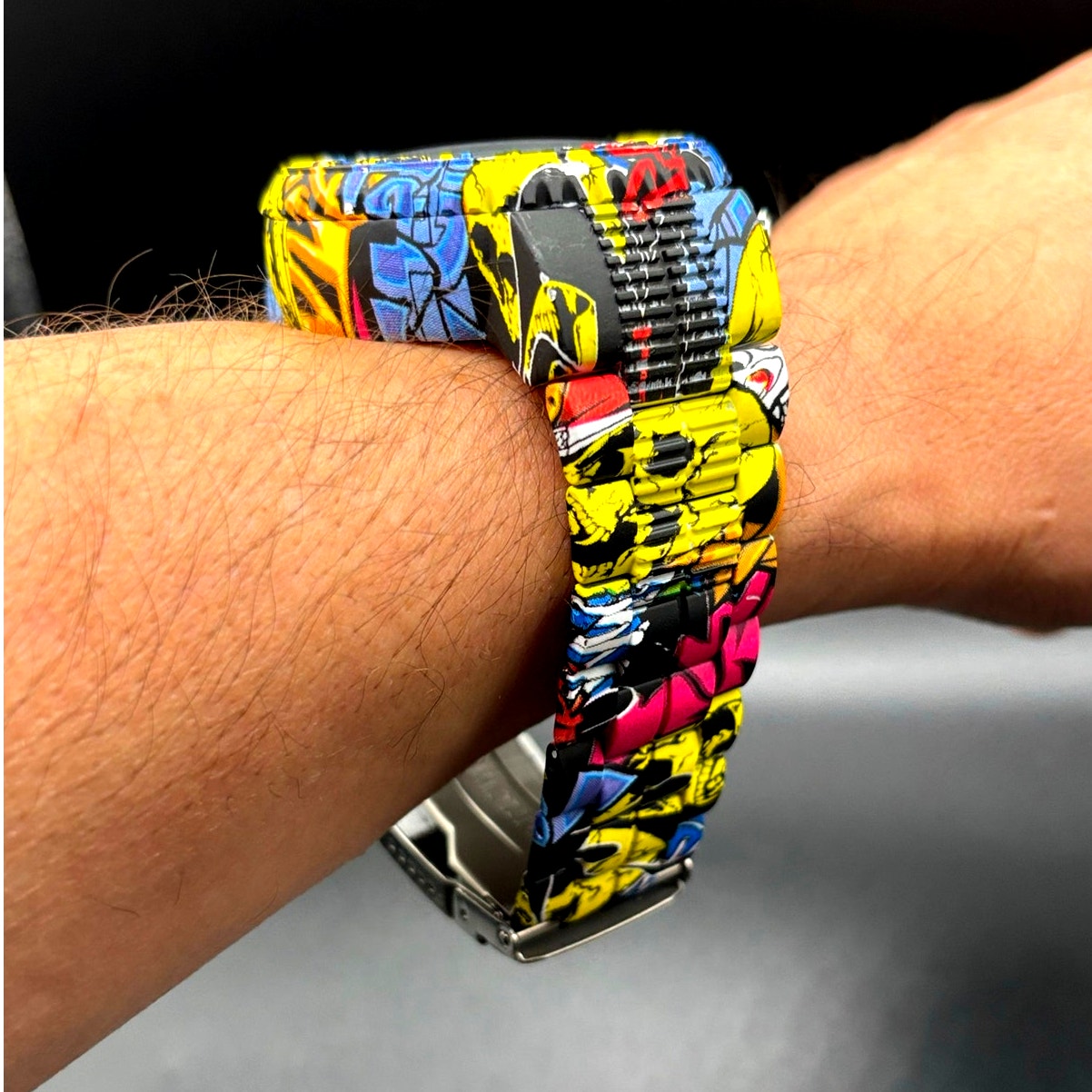 Invicta 36774 Zager Exclusive Graffiti Hydroplated 52mm Chronograph NIB