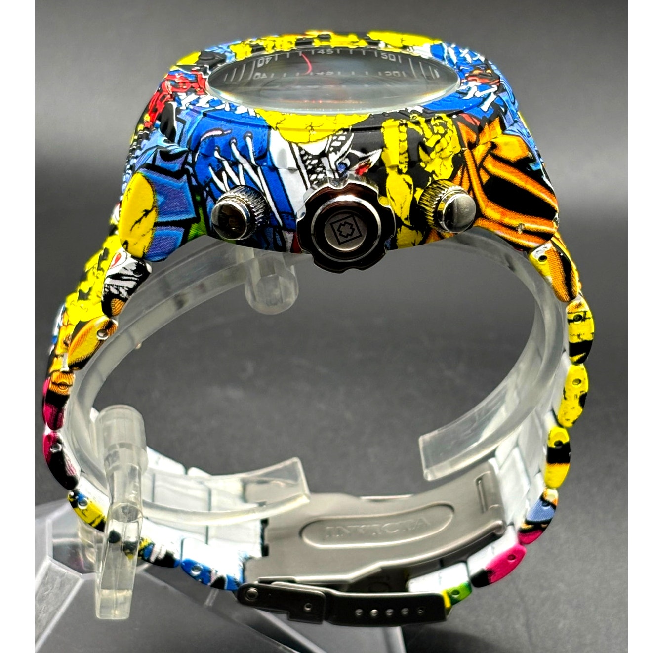 Invicta 36774 Zager Exclusive Graffiti Hydroplated 52mm Chronograph NIB