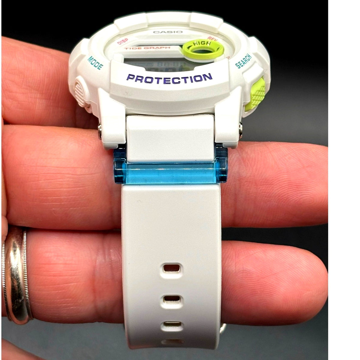 Casio Baby-G G-Lide BGD-180FB-7 White Tide Graph Digital Watch 100M