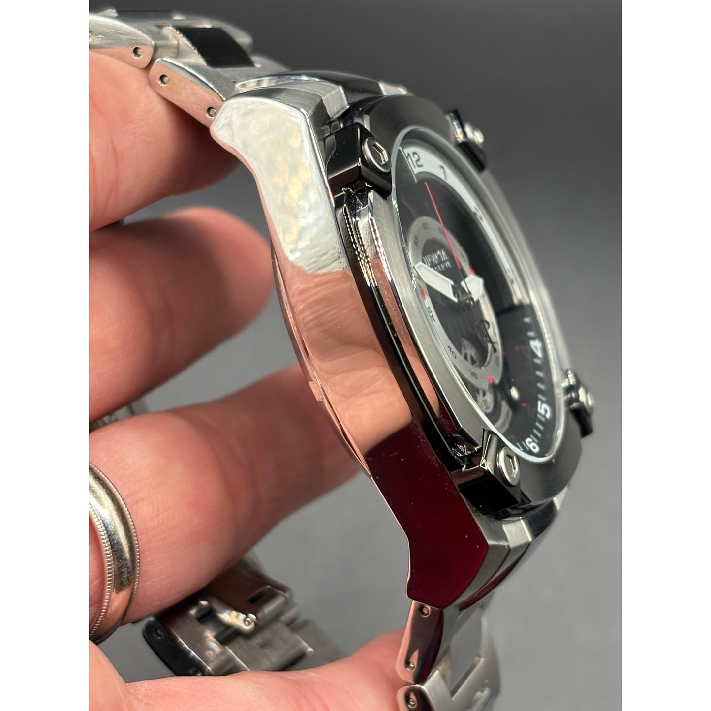 Invicta Reserve Octane 27049 Swiss Movement Chronograph 50mm Steel Watch