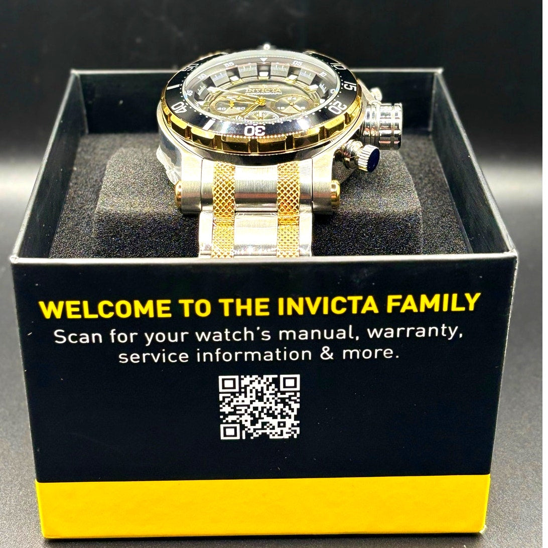 Invicta Coalition Forces Night Hawk 32712 52mm Chronograph Men’s Watch NIBWT