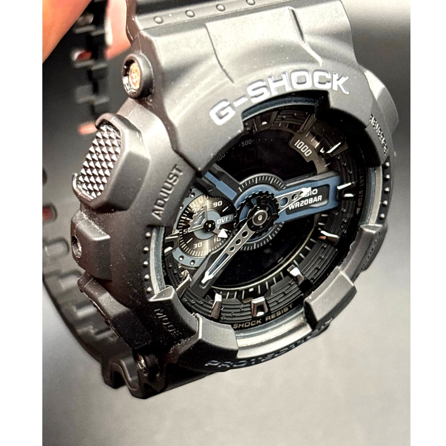 Casio G-Shock GA110-1B Men’s Black Analog-Digital 200M Watch NIBWT