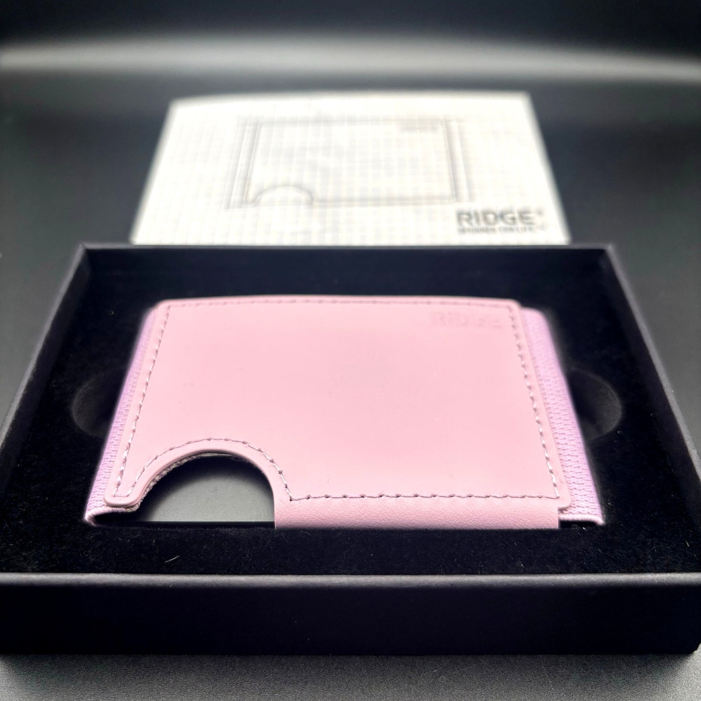 Ridge Biflex Leather Wallet RFID Blocking Slim Minimalist Card Holder NIBWT