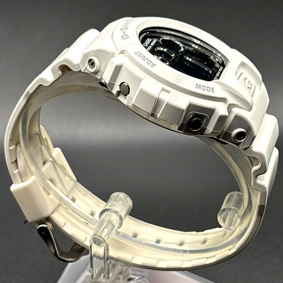 Casio G-Shock DW6900-7 Metallic Mirror White Glossy Digital Men's Watch NIBWT