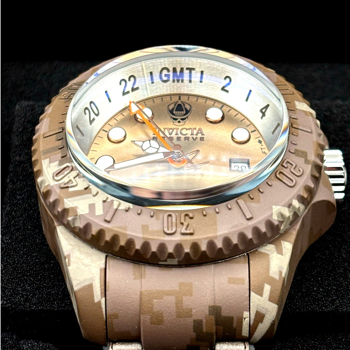 Invicta Reserve Hydromax GMT 45938 Swiss Movement 52mm Diver Men's Watch NIBWT