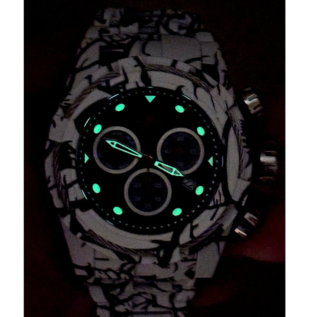 Invicta Bolt Zeus 43859 Chronograph 53mm Aqua Plated Men’s Watch 200M