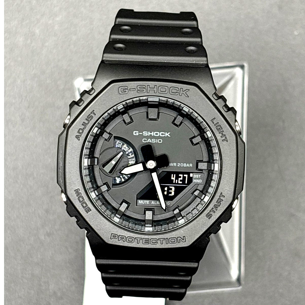 Casio G-Shock GA2100-1A1 Monochrome Black Carbon Core Analog Digital Men’s Watch