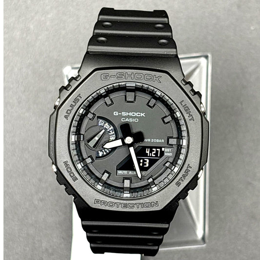 Casio G-Shock GA2100-1A1 Monochrome Black Carbon Core Analog Digital Men’s Watch