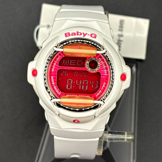Casio Baby-G BG169R-7D White Pink Digital 200M Women’s Watch NWT