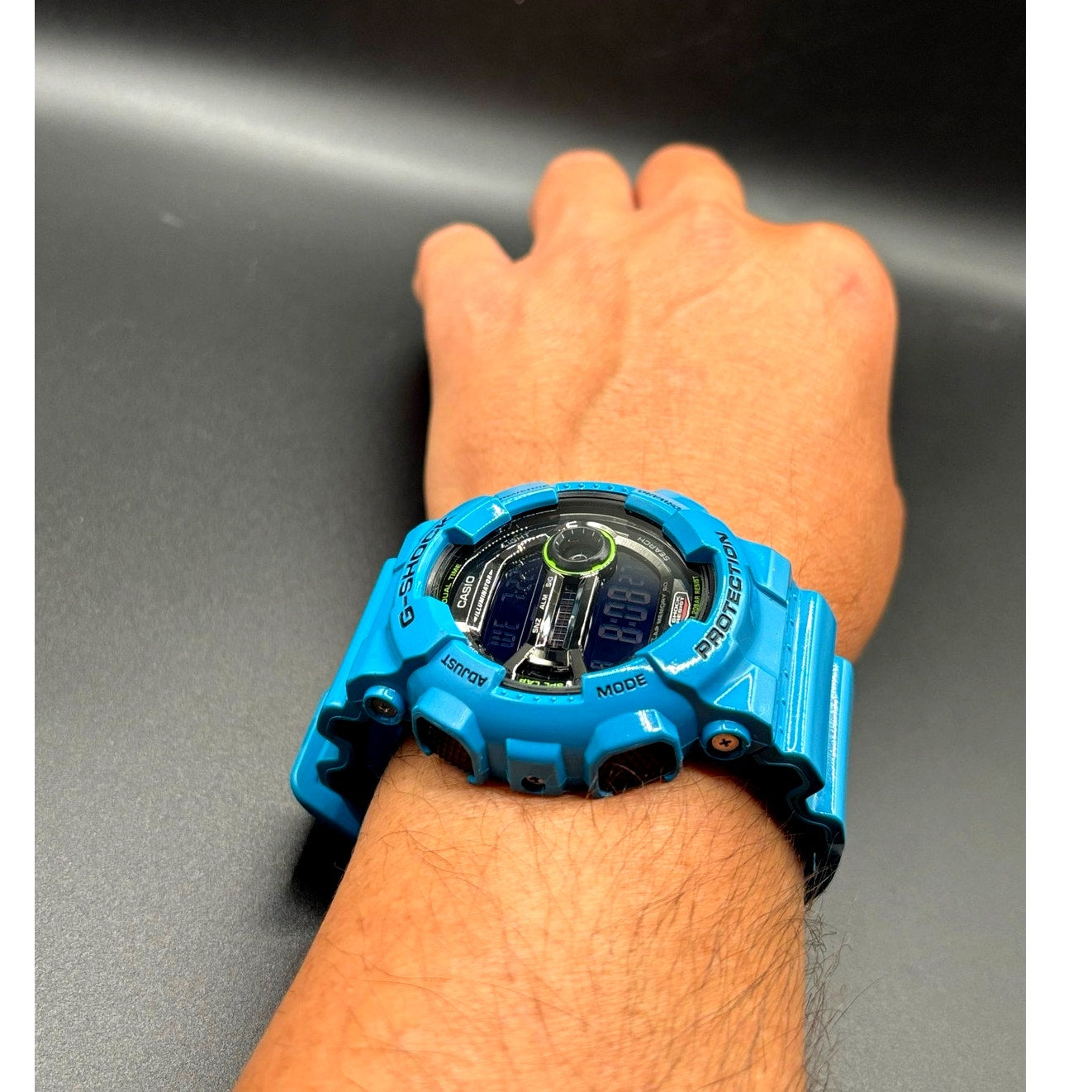 Casio G-Shock GD-110-2 Azure Blue Digital 200M Men's Watch NIB