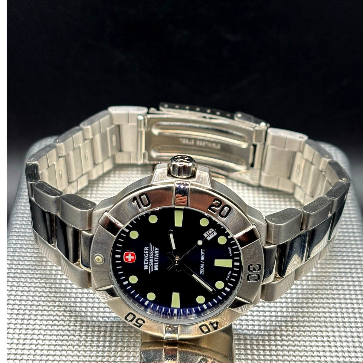 Wenger Swiss Military 79178 SeaForce Blue Dial 41mm Swiss Dive 200M Discontinued