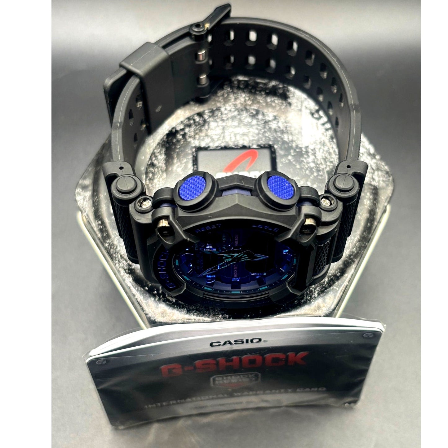 Casio G-Shock GA900VB-1A Virtual Blue Series Analog Digital Watch NIB