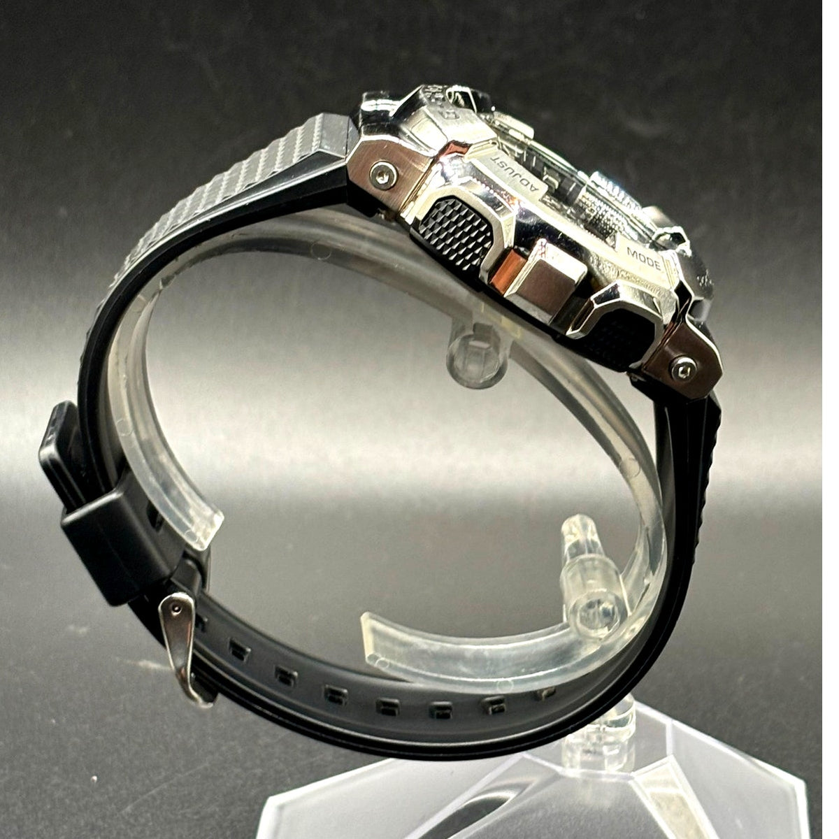Casio G-Shock G-Steel GM110-1A Polished Metal Bezel Men’s Watch