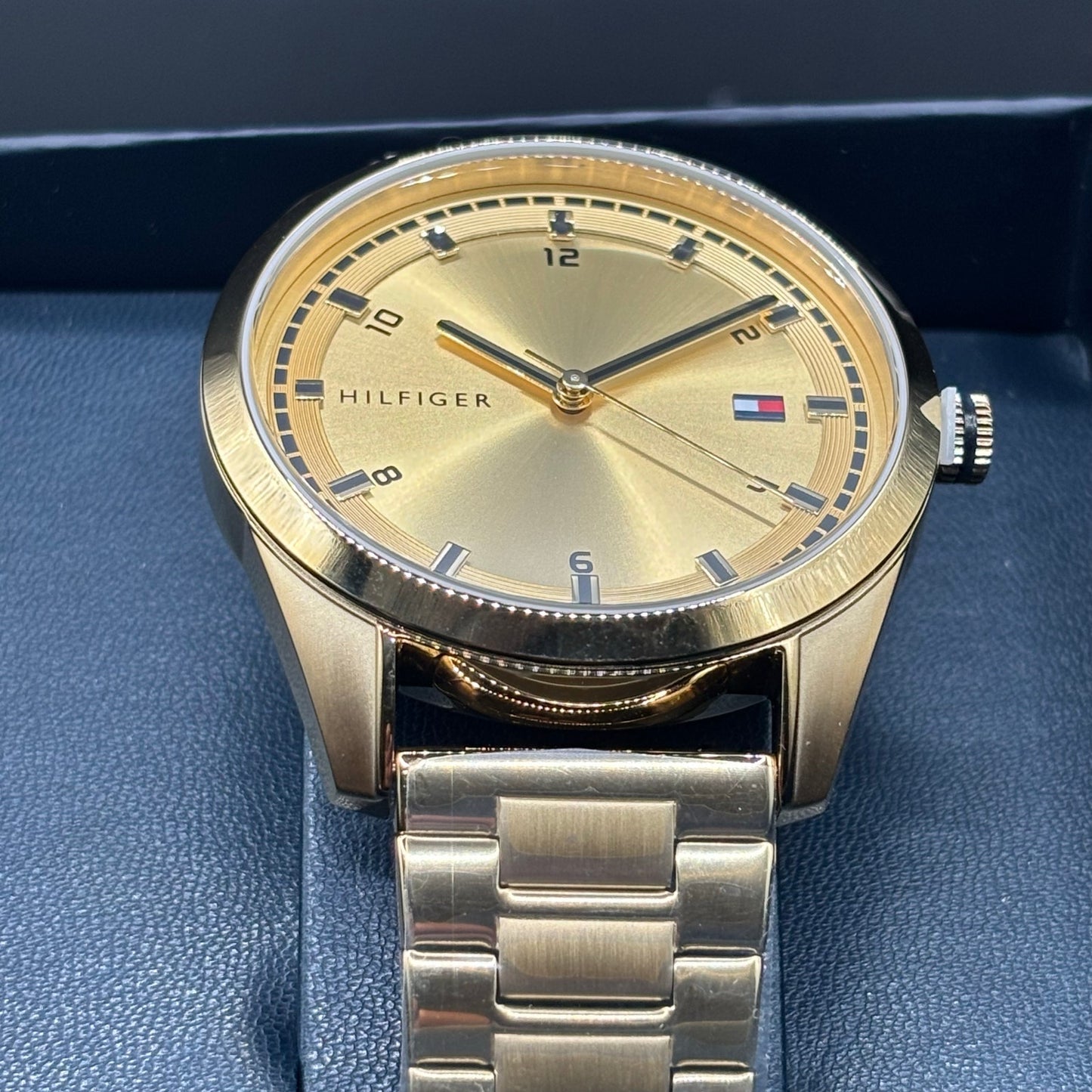 Tommy Hilfiger Griffin 1710457 Men’s 43mm Gold Stainless Steel Quartz NIBWT