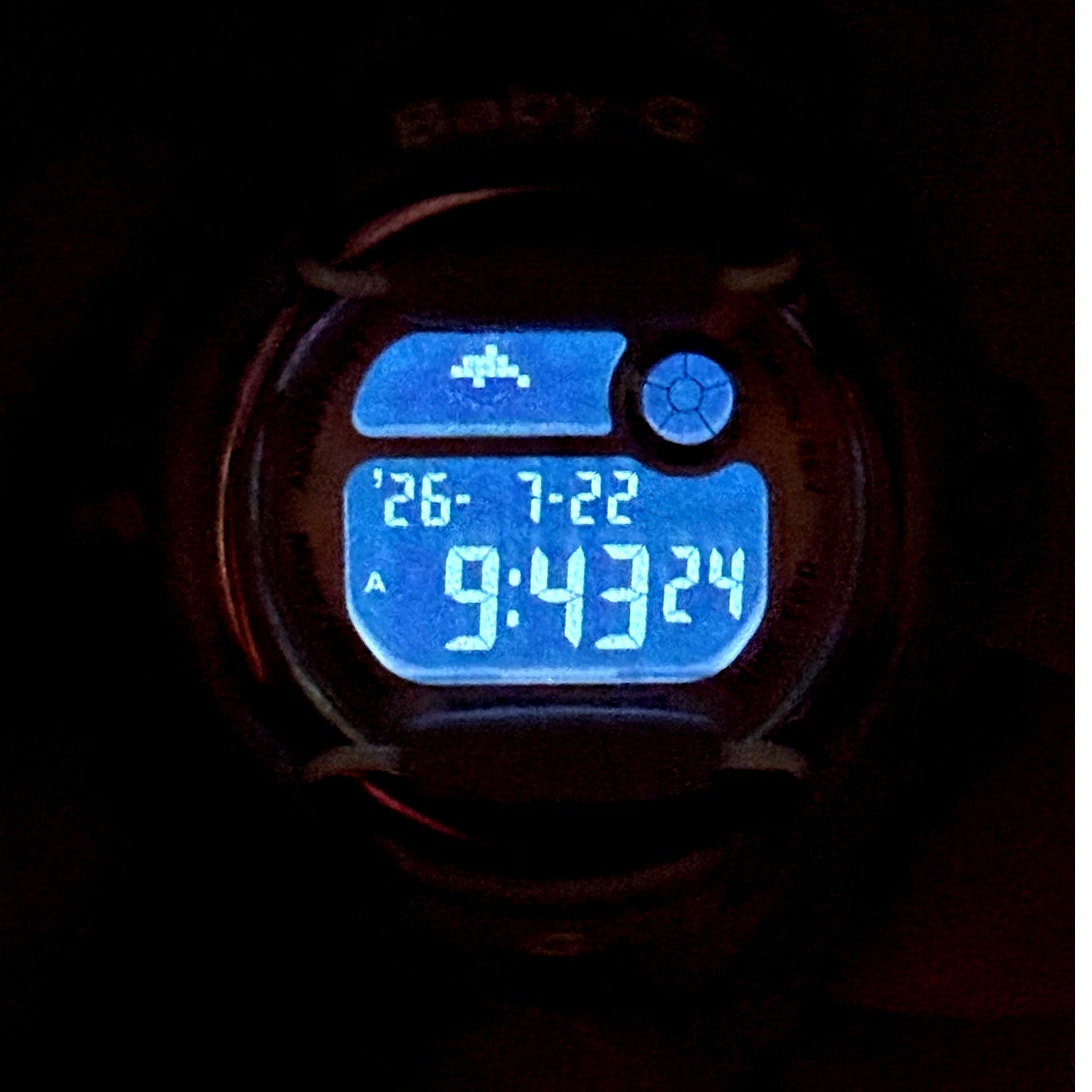 Casio Baby-G BG169G-4 Bronze Rose Gold Digital Women's Watch NIB Discontinued
