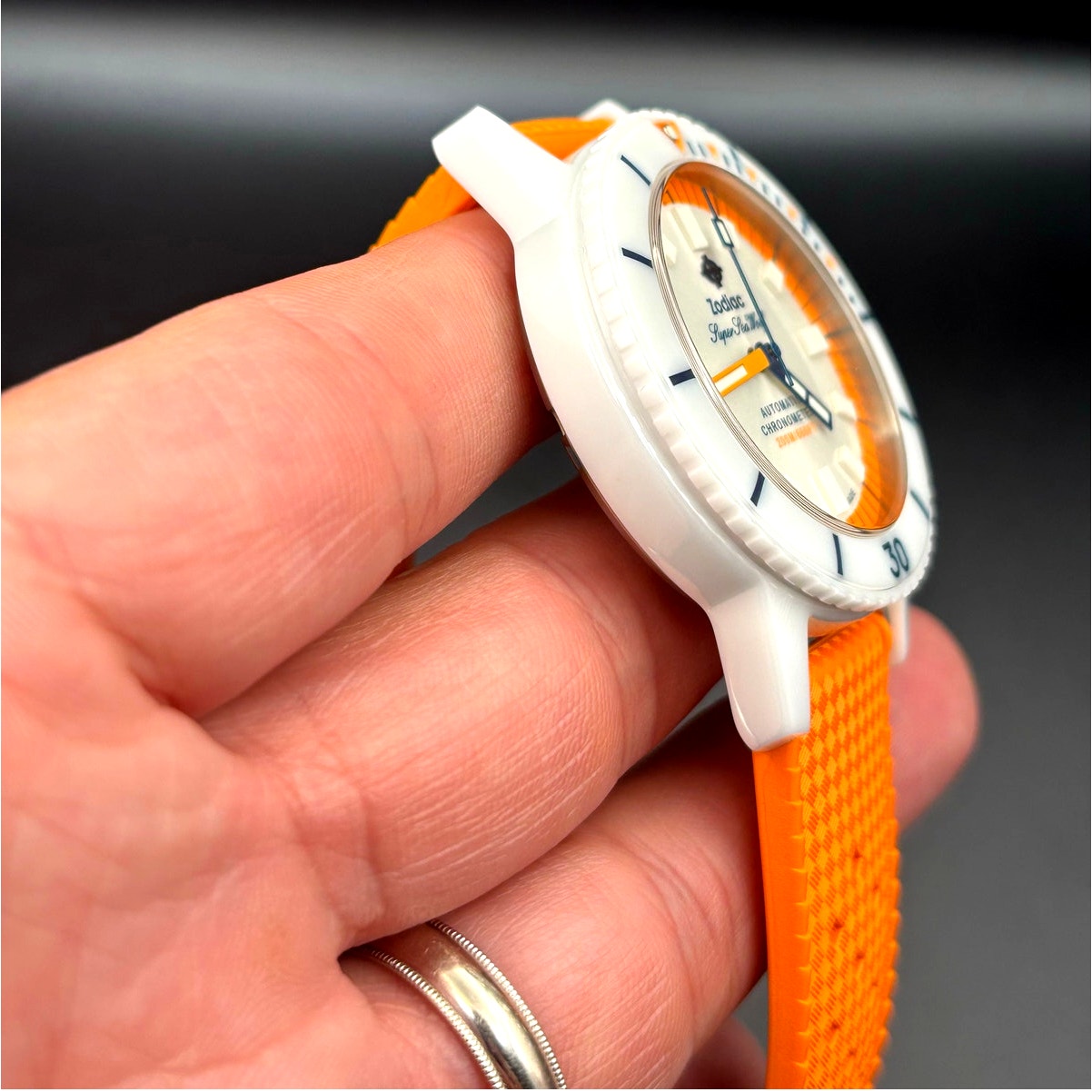 Zodiac Super Sea Wolf ZO9591 Men’s Automatic COSC Diver Watch NIBWT