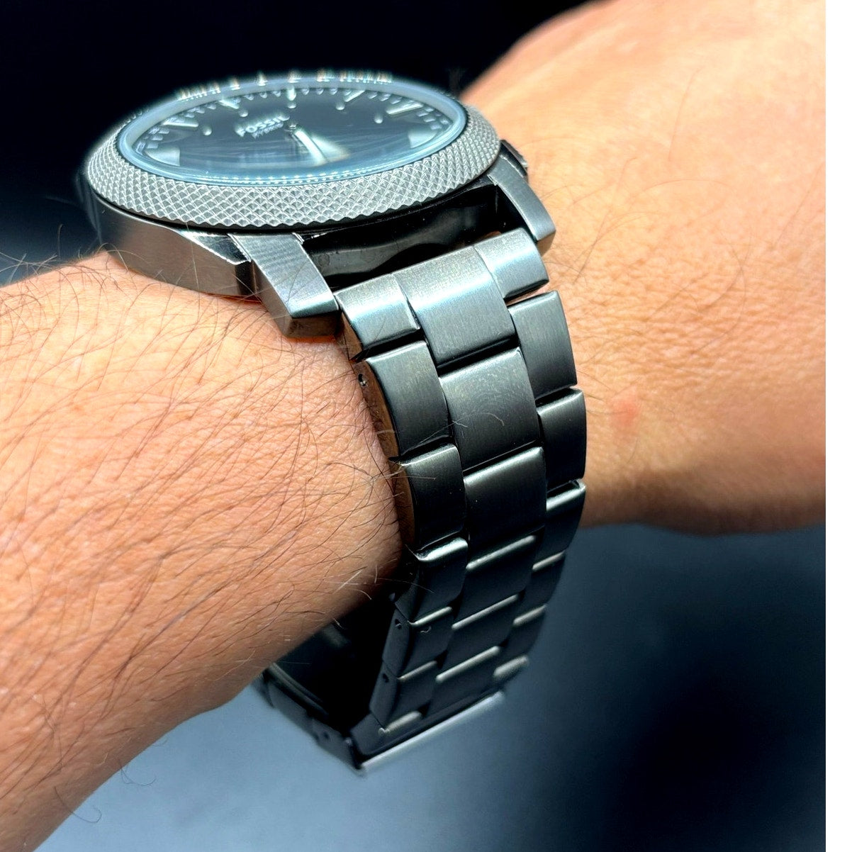 Fossil Q FTW1166 Machine Hybrid Smartwatch Black Steel 45mm Men’s Watch