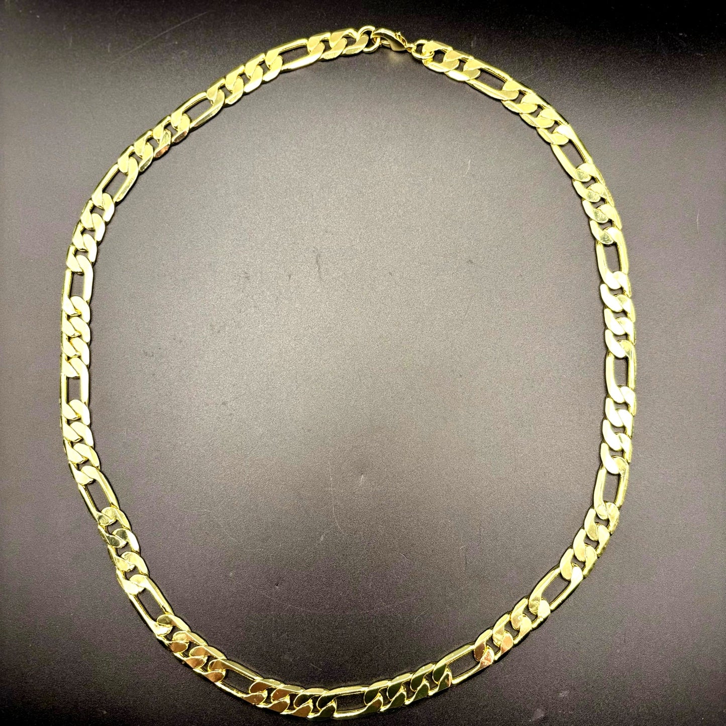 Mason Parker Men’s Gold Plated Brass Curb Link Chain Necklace NIB