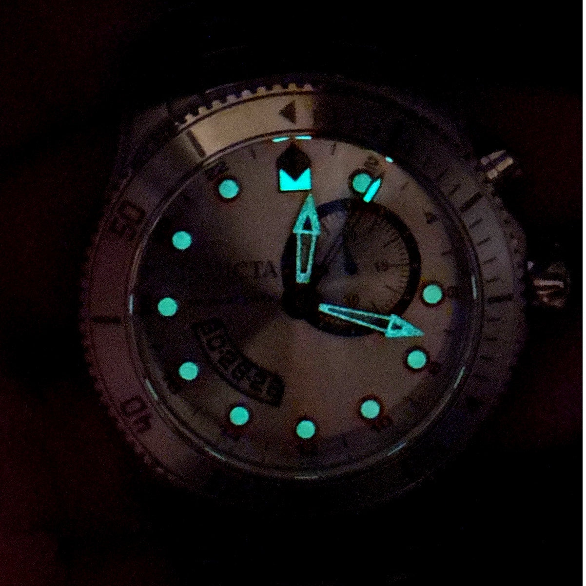 Invicta Pro Diver 6091 GMT 49mm Silver Dial Swiss Quartz Men's Watch