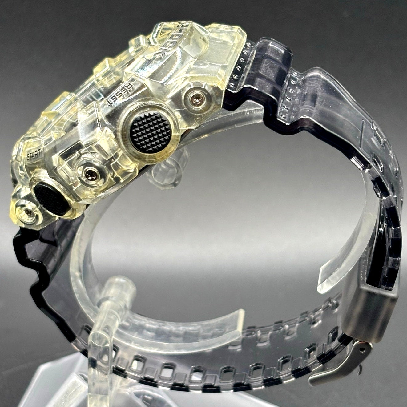 Casio G-Shock GA-700SK-1A Clear Skeleton Series Transparent Resin Watch NIB