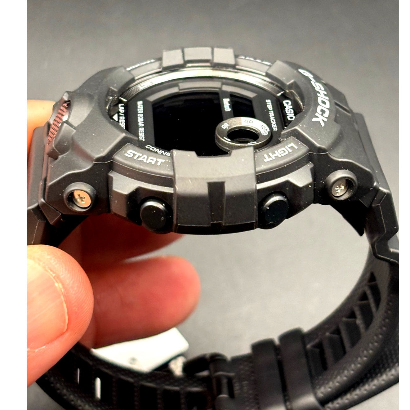 Casio G-Shock Move GBD800-1B Bluetooth Step Tracker World Time Men's Watch NIBWT