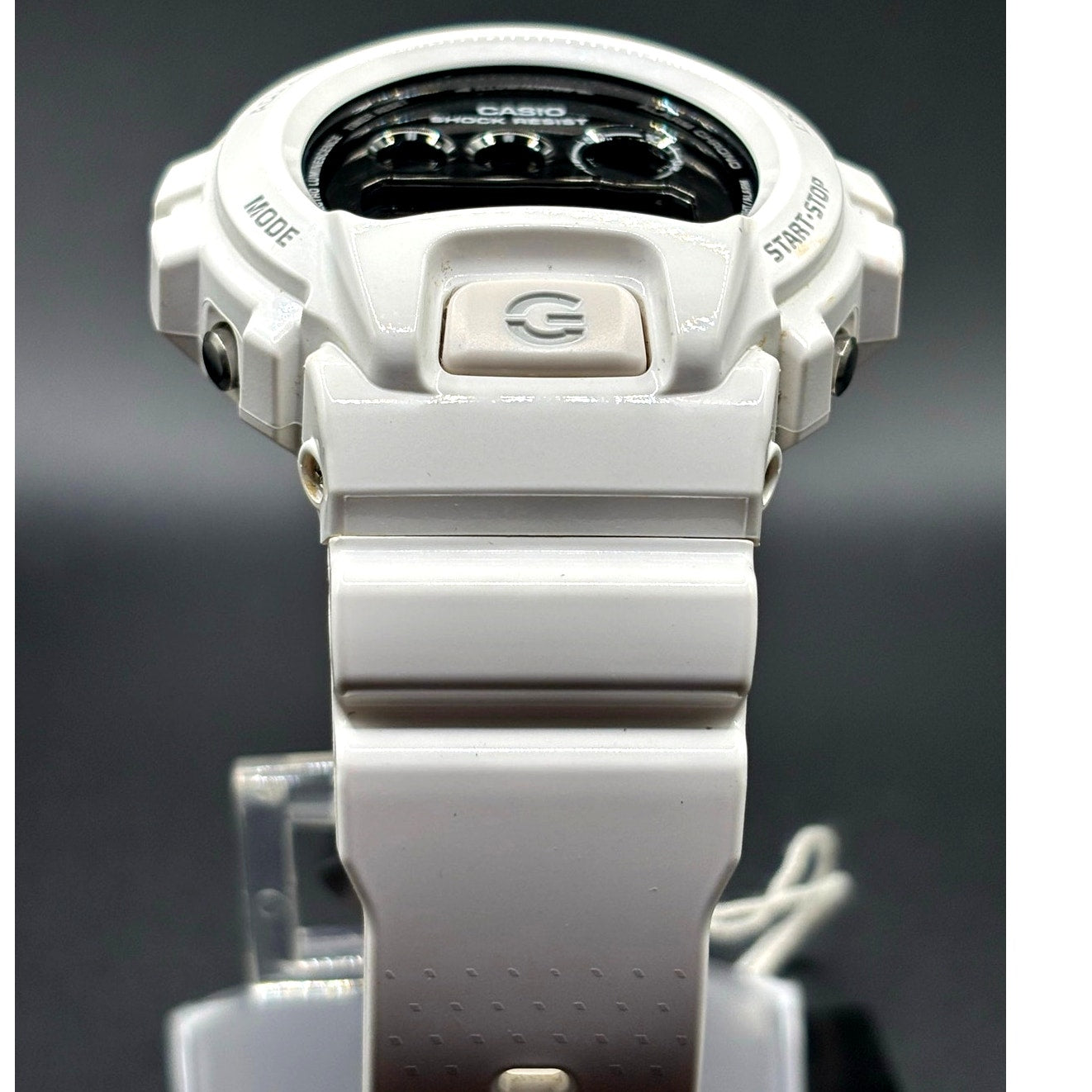 Casio G-Shock DW6900-7 Metallic Mirror White Glossy Digital Men's Watch NIBWT