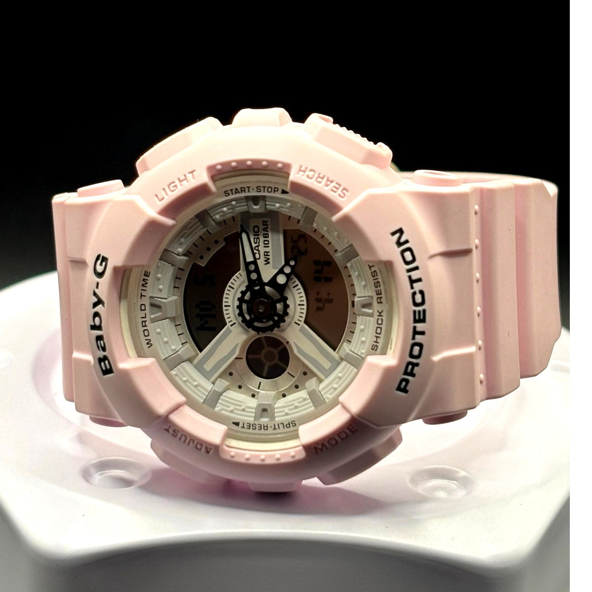 Casio Baby-G BA-110BE-4A Beach Color Pink Analog Digital Women’s Watch 100M
