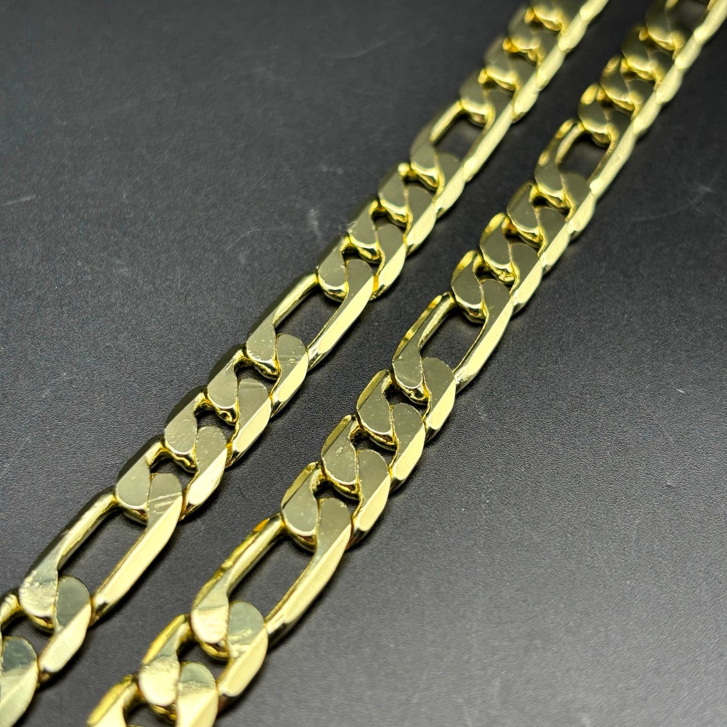Mason Parker Men’s Gold Plated Brass Curb Link Chain Necklace NIB