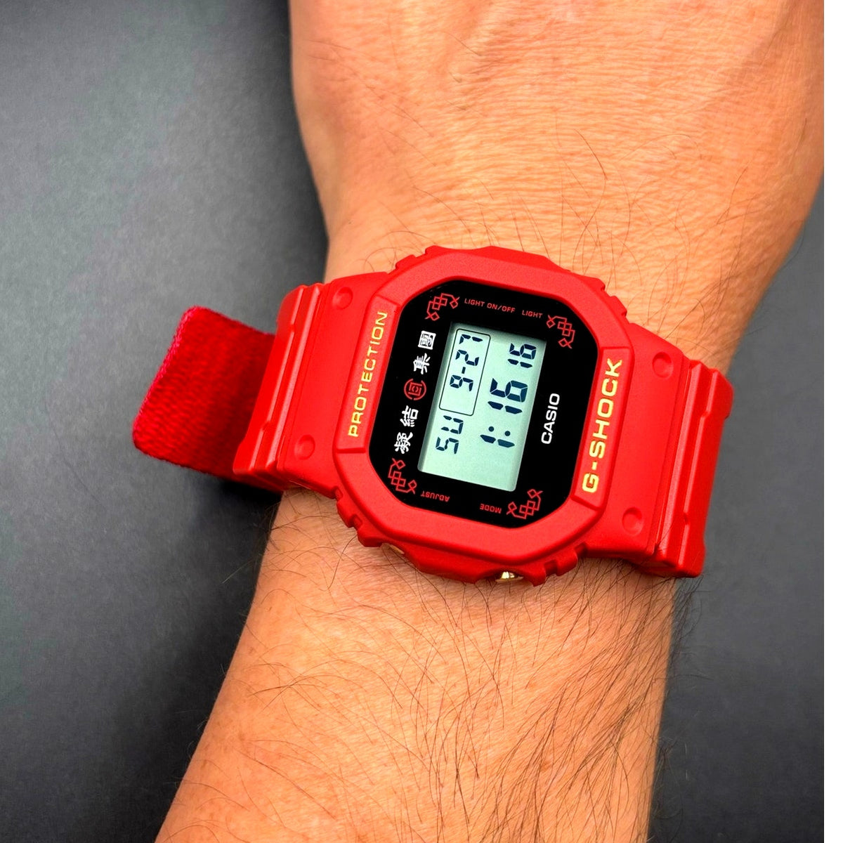 Casio G-Shock x CLOT DW-5600BBN Limited Edition Infinity 9 Strap Set NIBWT