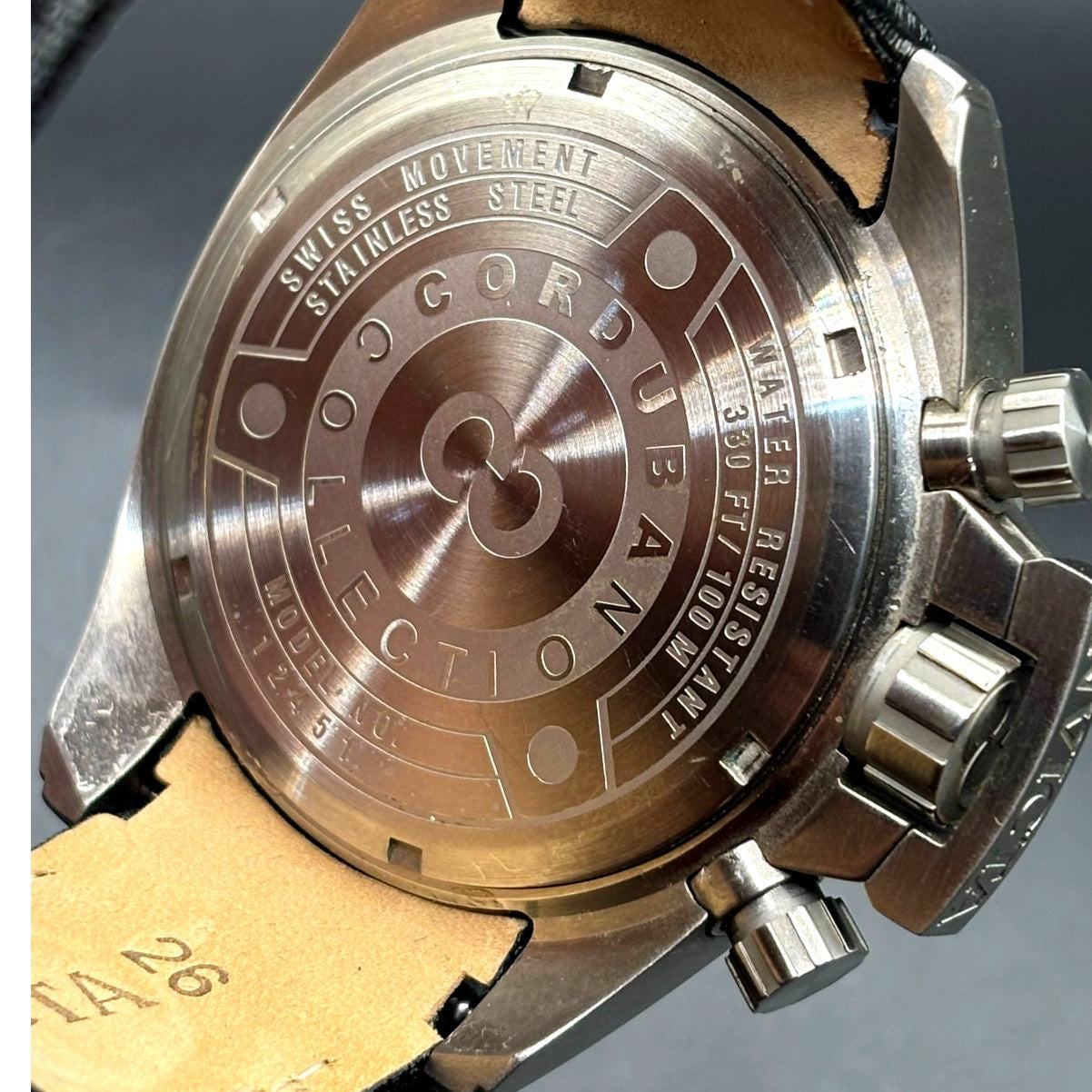 Invicta Corduba 12451 Chronograph Swiss Quartz Movement 50mm Nylon Strap Watch