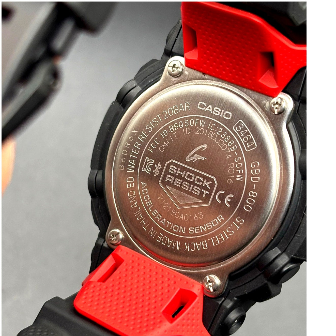 Casio G-Shock Move GBD800-1 Bluetooth Step Tracker Fitness Watch NIB