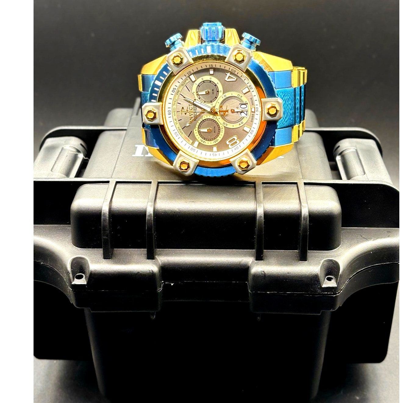 Invicta Reserve Octane Grand Arsenal 13023 Swiss Made Chronograph 56mm Watch