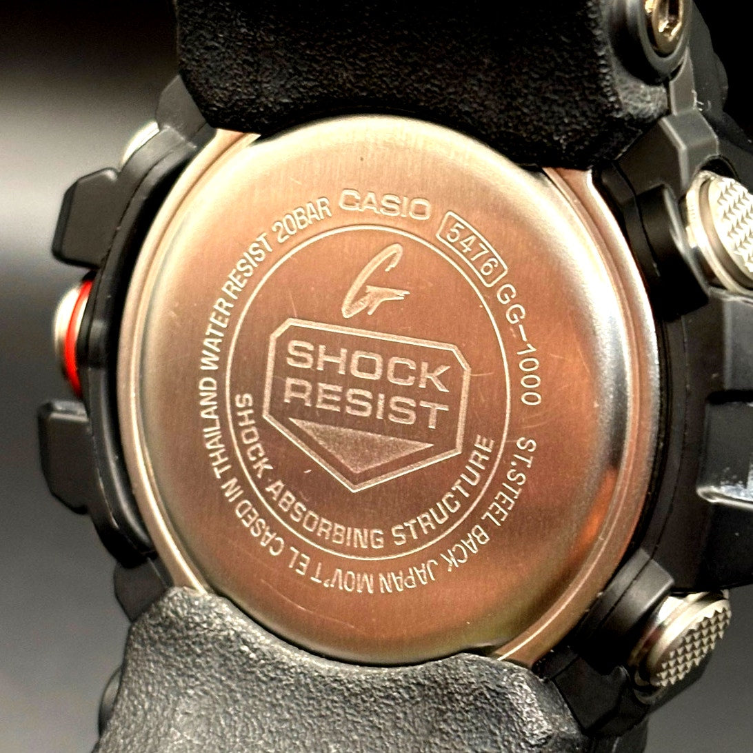Casio G-Shock Mudmaster GG-1000-1A3 Twin Sensor Green Men’s Watch 200M